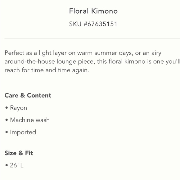 By Anthropologie Floral Vibrant Kimono OSFA - Picture 14 of 16